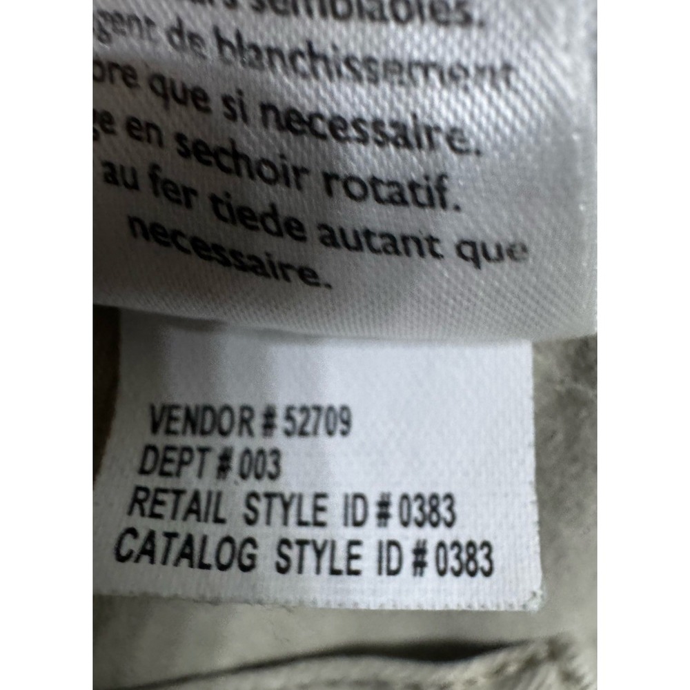 Y2K Eddie‎ Bauer Pants Men's 38x32 Chino Canvas Workwear 5 Pocket Grunge 36x30 - Picture 5 of 7